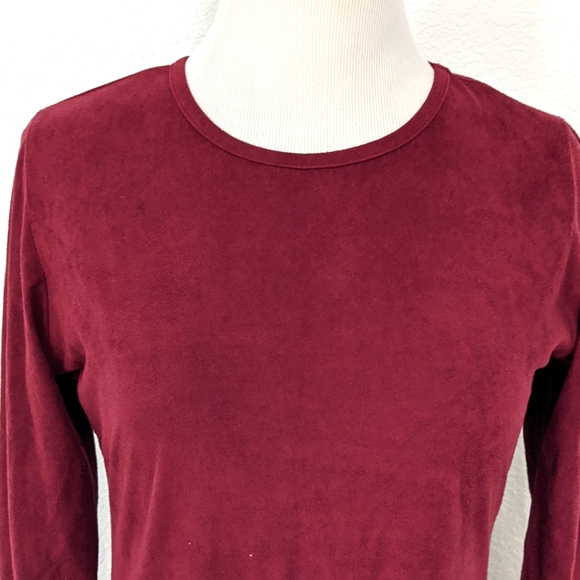 Windsor Wine Velvet Dress Medium - Picture 4 of 6